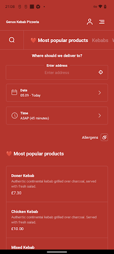 Genos Kebab Pizzeria Screen 3