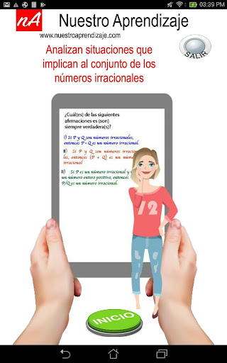 Android application Analizan situaciones para núme screenshort