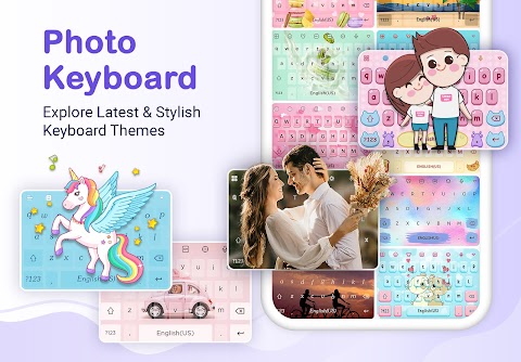 Photo Keyboard Themes, Emojisのおすすめ画像1