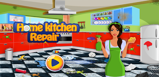 إصلاح المطبخ المنزلي ألعاب التنظيف التطبيقات على google play