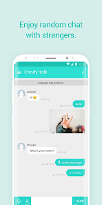 Candy Talk - Random Chat  screenshots 1