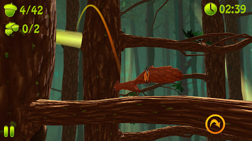 Squirrel on a Platform Screen 3