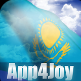Kazakhstan Flag Live Wallpaper icon