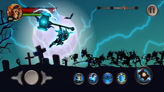 Screenshot der Offline-Spiele von Stick Legends