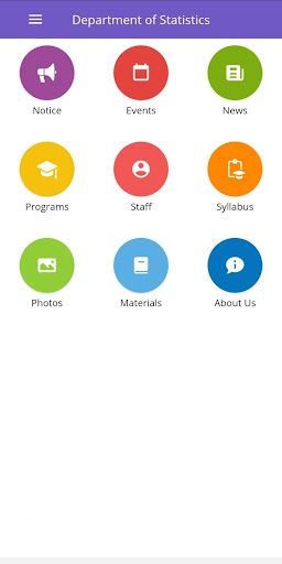 Department Of Statistics Screen 2