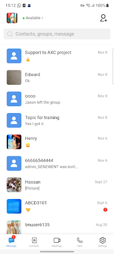 Android application Cloud UC screenshort