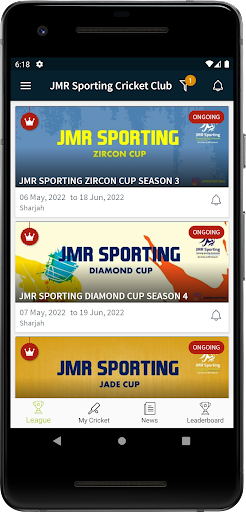 JMR Sporting Cricket Club Screen 3