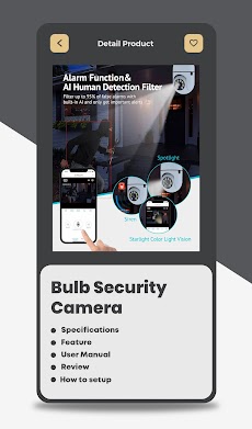 Bulb Security Camera App Guideのおすすめ画像2