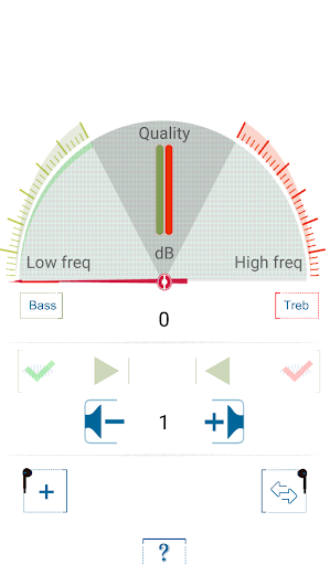 Android application Earphones Quality Test Pro screenshort