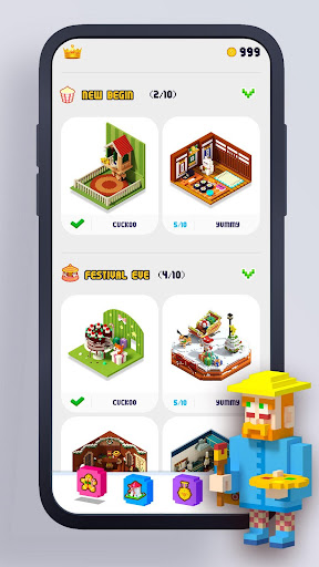 Android application Voxel Art 3D screenshort