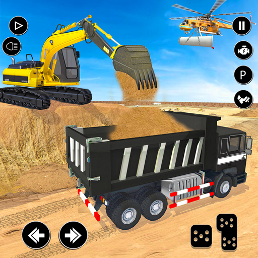 Excavator Dumper Truck Sim 3D download Icon