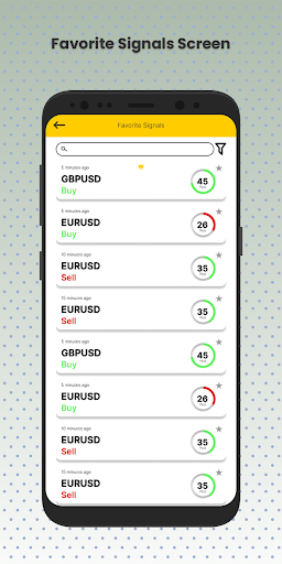 FirstBuckFX - Forex Signals Screen 3