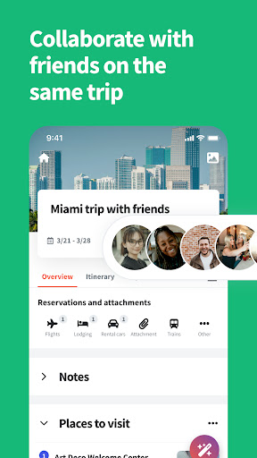 Screenshot of Wanderlog - Trip Planner App