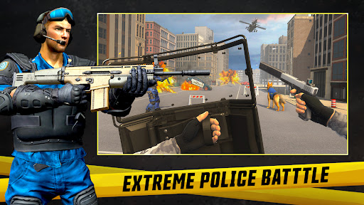 Android application FPS Police Games: Shoot Crime screenshort