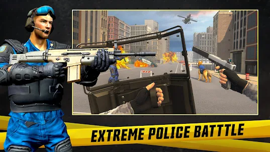 Police Shooter: 枪战游戏