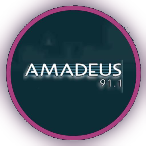 FM 91.1 RADIO AMADEUS logo