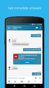 BBM Enterprise Screenshot