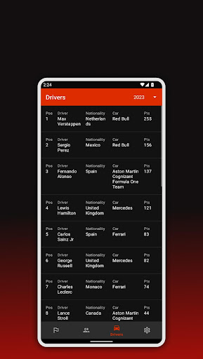 Formula 2026 Calendar screenshot 4