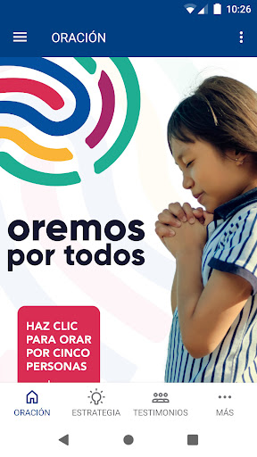 Android application Oremos Por Todos screenshort