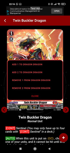 VanguarDecks - Cardfight Vanguard Deck Manager