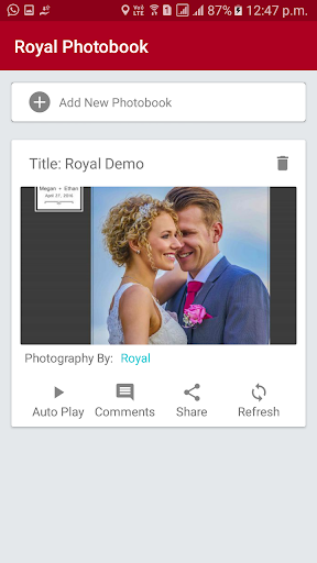 Royal Photobook Screenshot 4 - AppWisp.com
