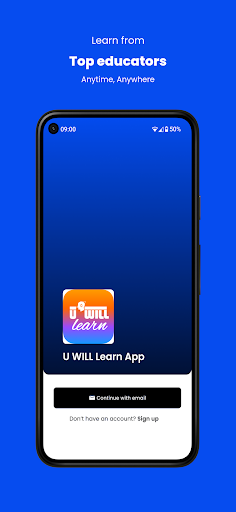U WILL Learn App Screen 3