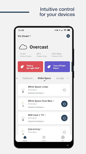 Android application VIO Smart screenshort