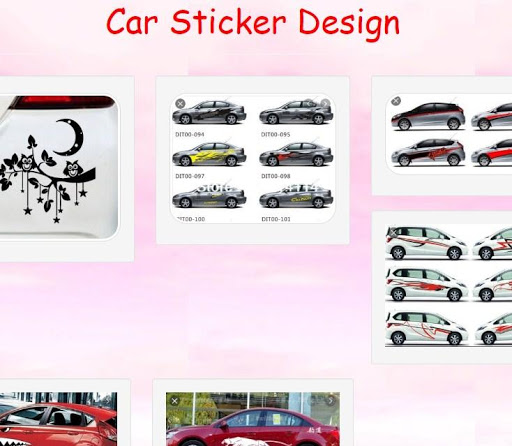 Car Sticker Design Screenshot 1 - AppWisp.com