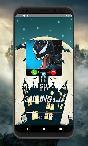 SuperHero Fake Call Video screenshot