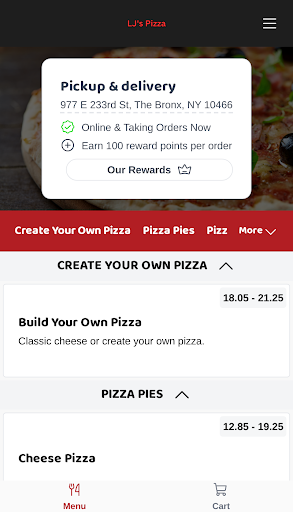 LJs Pizza Screen 2