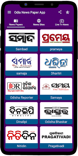 Odia News Paper Screen 2