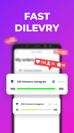 Android application SMPulse Followers Likes Views screenshort