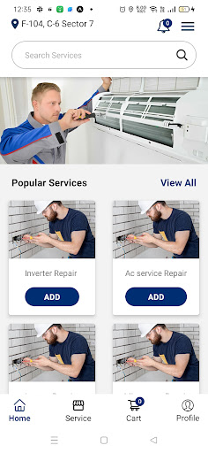 Android application SCEL Customer App screenshort