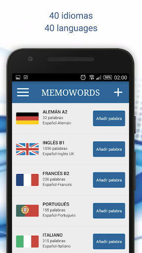Memory Words - Vocabulary Trai Screen 2
