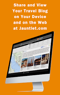 Jauntlet Travel Blog & Journal Screenshot