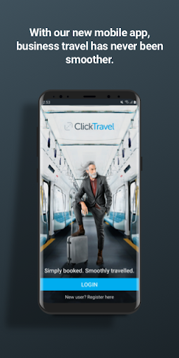 Android application Click Travel screenshort
