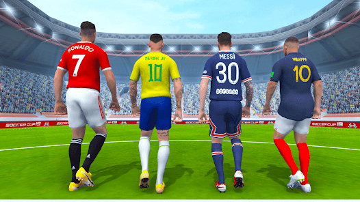 Captura de Pantalla 2 juegos de fútbol 2023Real Kick android