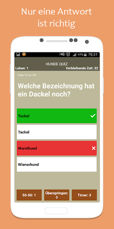 Hunde Quiz mit Wuff - Screenshot 3