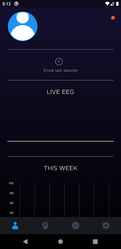 Android application MyndTrack screenshort