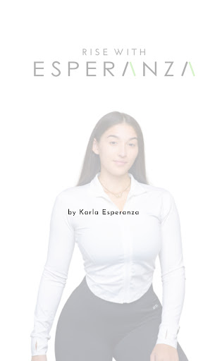 Android application RISE WITH ESPERANZA screenshort