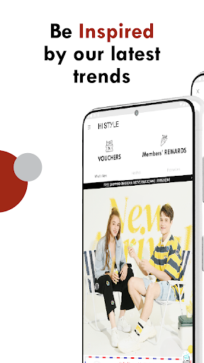 Android application HI STYLE screenshort