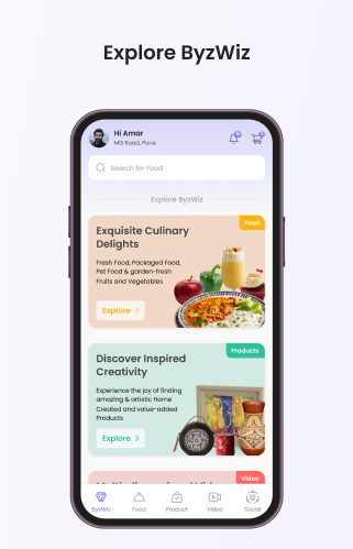 ByzWiz: True Social Commerce Screen 2