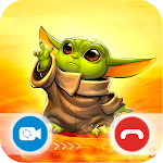 Cover Image of Télécharger Video Call From Baby Yoda Simulator 1.2 APK