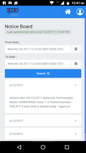 Appscook Public School Screen 3