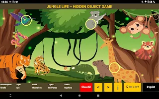 Jungle Life - Hidden Objects - Screenshot 2