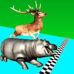 Cover Image of Download Animals Fun Race 3D  APK