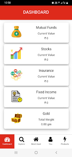 Android application Aakanksha Financial Planning screenshort
