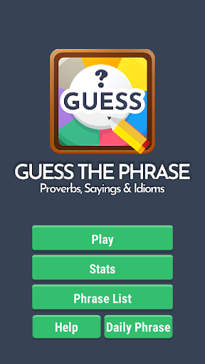 Guess the Phrases, Proverbs & Idioms - word puzzle 1.5.0 screenshots 1