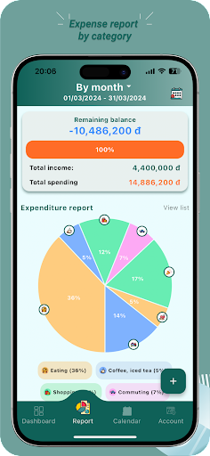 iMoney: Personal Expense Screen 2