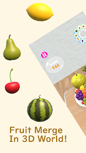 Fruit Merge 3D Melon Game